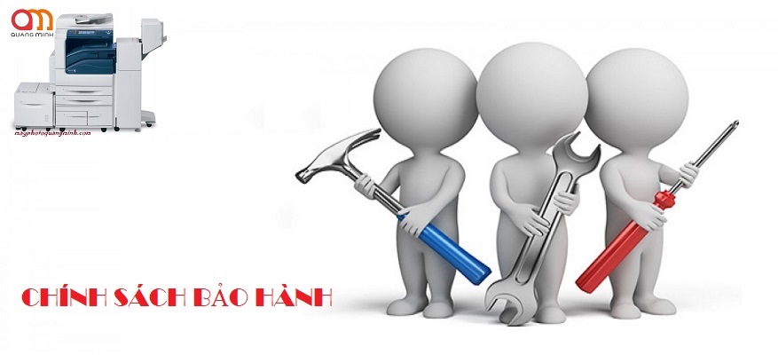 chính sách bảo hành máy photo