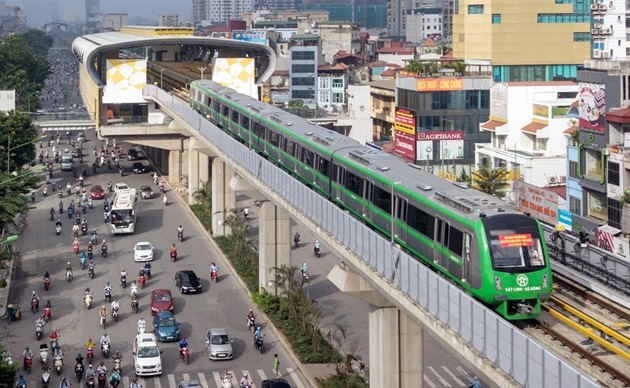 Đường sắt Cát Linh - Hà Đông tại Quận Thanh Xuân Hà Nội