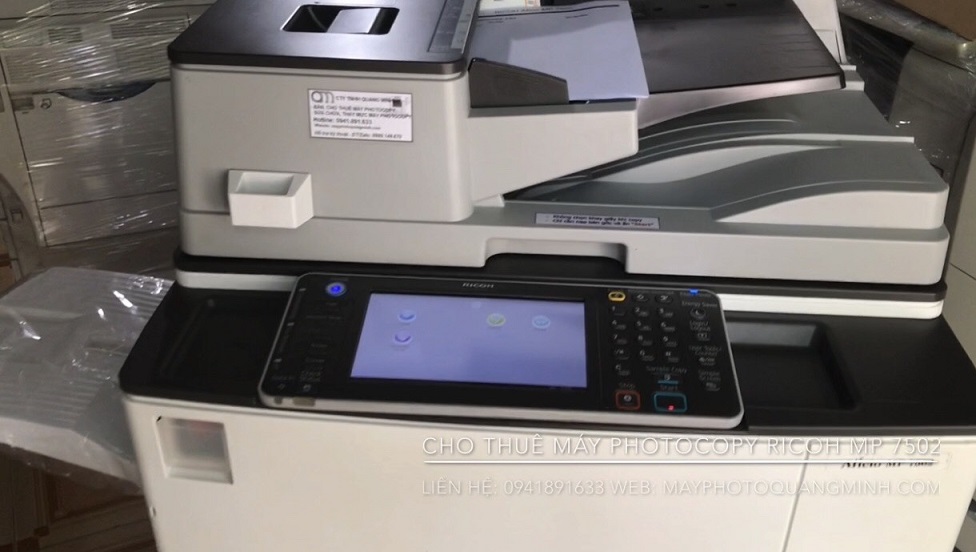 Video hướng dẫn sử dụng máy photo Ricoh