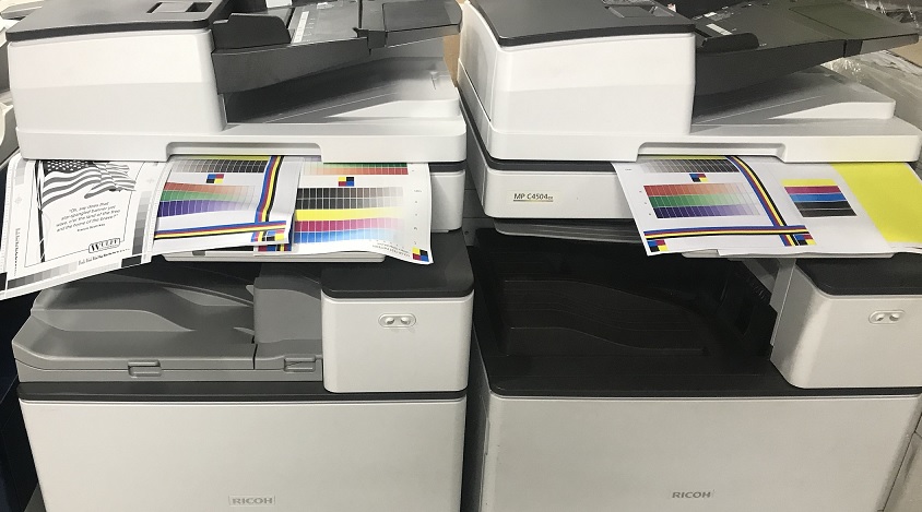 Cách kết nối máy tính với máy photocopy Ricoh C4504/6004 