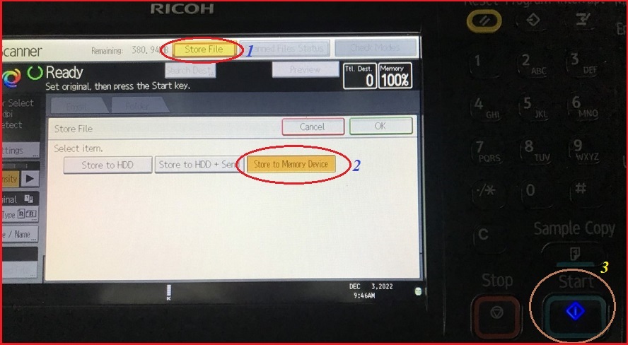 Scan thẻ nhớ