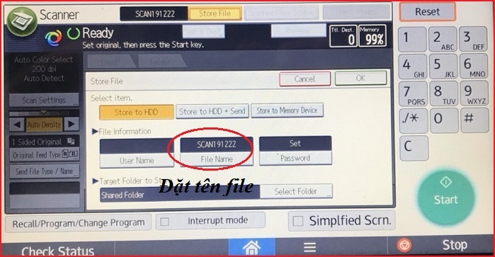 Cách lấy file scan từ máy photo trên MACBOOK