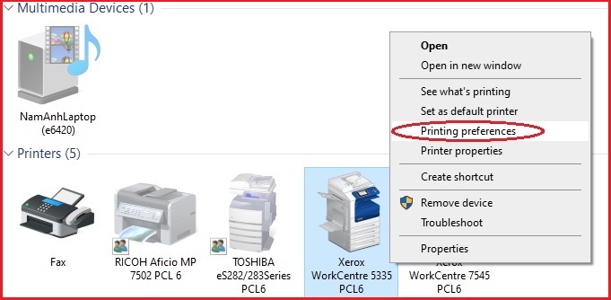  Hướng dẫn cài đặt máy in Fuji Xerox 2060