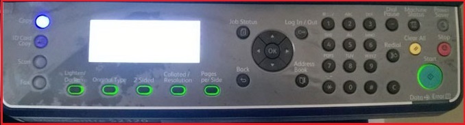 Cách scan tài liệu từ máy photocopy Fuji Xerox