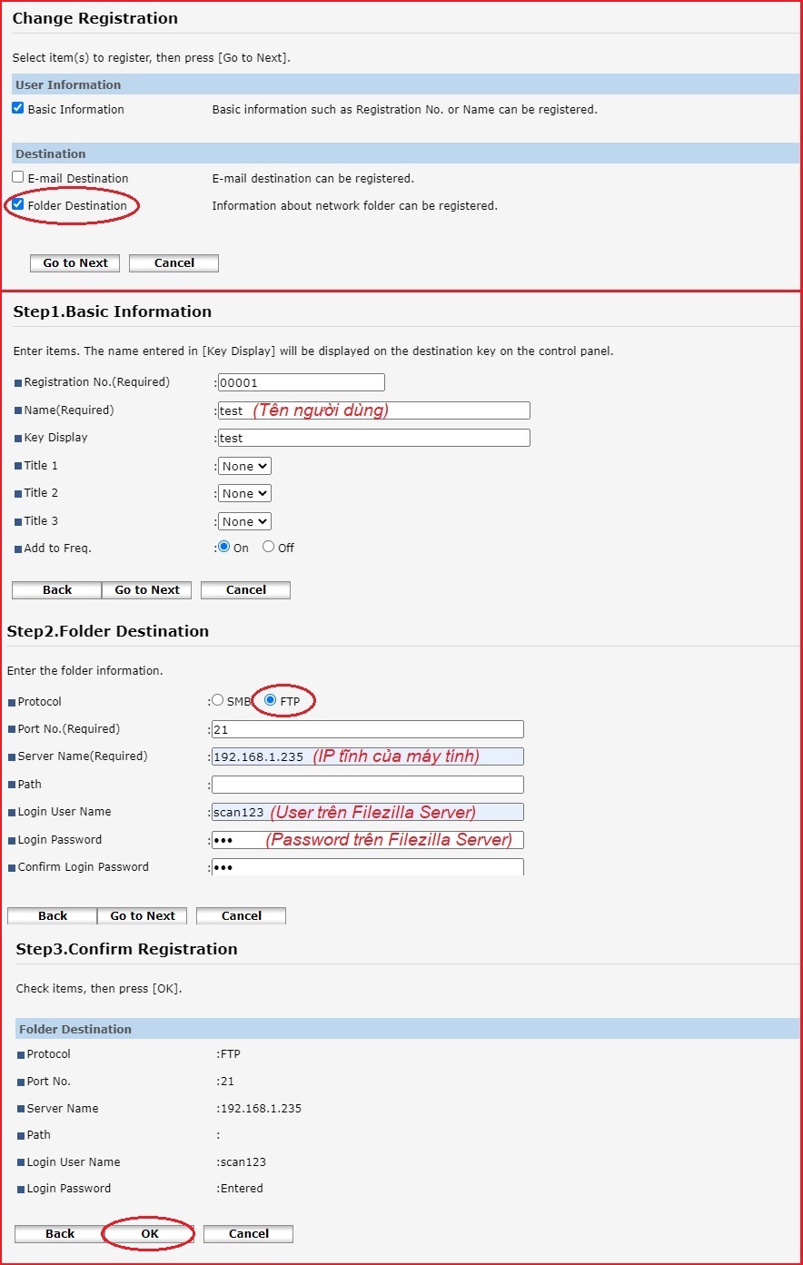 config scan máy photocopy ricoh bằng filezilla 