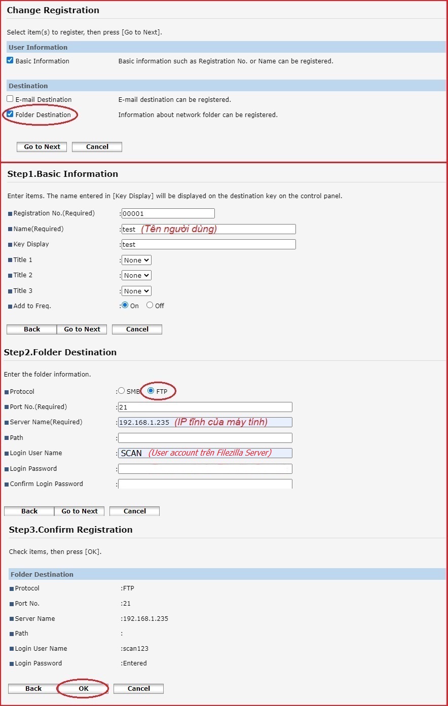 config scan máy photocopy ricoh bằng filezilla 