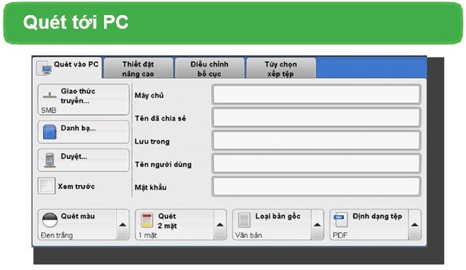 Hướng dẫn sử dụng máy photocopy Fuji Xerox DocuCentre-V 3065