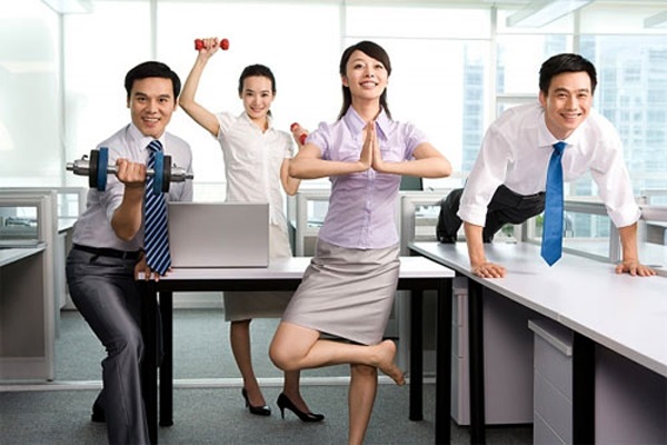 Chăm sóc sức khỏe cho nhân viên văn phòng
